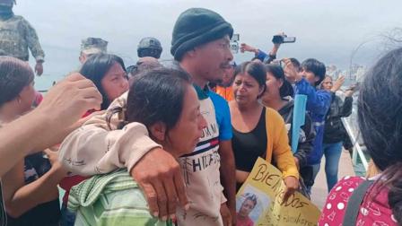 Pescadores estuvieron varados 15 días en alta mar