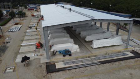 Imagen de la central termoeléctrico El Salitral