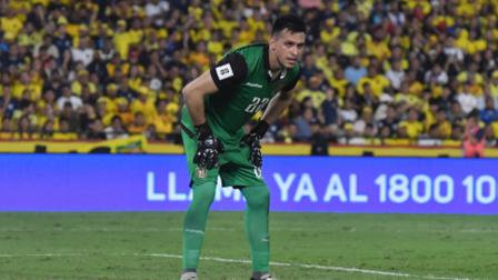 Gonzalo Valle se ganó la titularidad en los partidos ante Brasil y Perú por las eliminatorias sudamericanas.