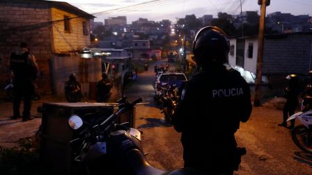 Operativo Apolo 19 en Flor de Bastión, al noroeste de Guayaquil, el 7 de junio del 2025.