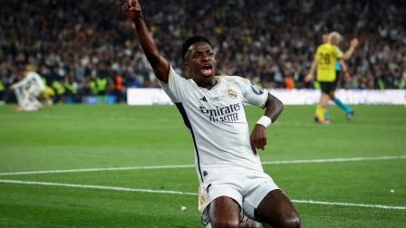 Vinicius, delantero brasileño del Real Madrid, es una de las figuras en la cotizada plantilla del equipo español en el Mundial de clubes.