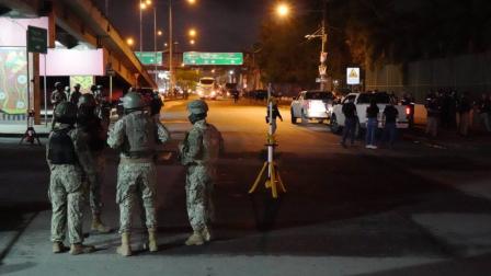 Los militares procesados participaron en la reconstrucción de los hechos en marzo de 2025.