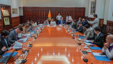 Los representantes de 17 instituciones del Estado participaron en la reunión realizada en la Vicepresidencia el martes 17 de junio del 2025.