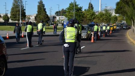 Operativo de la AMT en Quito