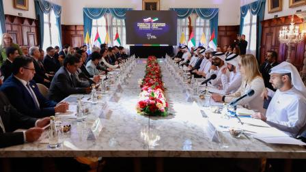 Una delegación del Gobierno de Ecuador mantiene encuentros con representantes del Gobierno emiratí, liderados por Su Excelencia Omar Sultan Al Olama, Ministro de Estado para Inteligencia Artificial, Economía Digital y Aplicaciones de Teletrabajo.