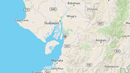 Según el Instituto Geofísico, un sismo de este sábado 21 de junio tuvo como epicentro a 17.47 kilómetros de Naranjal, en Guayaquil