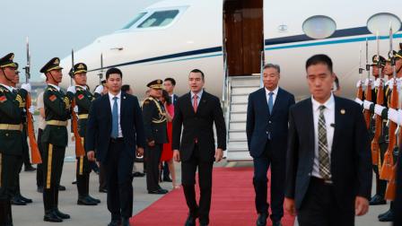 El presidente Daniel Noboa llegó a China este lunes 23 de junio para cumplir una visita oficial en ese país.