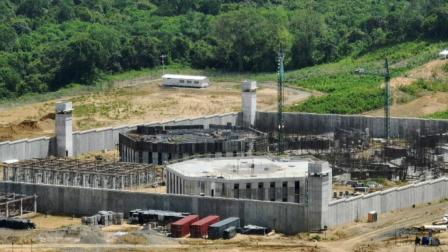 Así lucía la nueva cárcel de máxima seguridad de Santa Elena hasta el 21 de abril del 2025.
