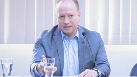 Franco Quezada, asumió el cargo de alcalde de Loja en mayo de 2023