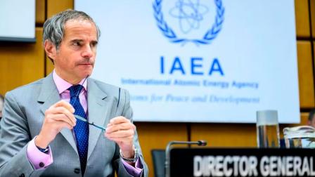 El director general del Organismo Internacional de la Energía Atómica (OIEA), Rafael Grossi.