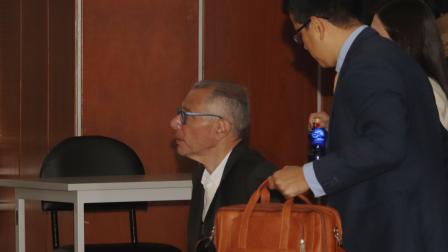 Jorge Glas en la audiencia de sentencia en el caso Reconstrucción de Manabí donde se encuentra sindicado el ex Vicepresidente de la República Jorge Glas, en la Corte Nacional de Justicia.