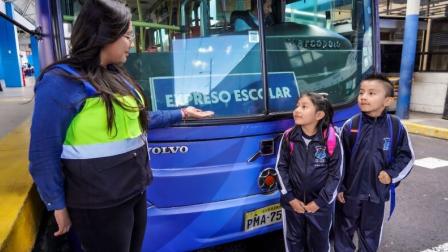 La Empresa de Transporte Municipal de Quito suspende los circuitos escolares por las vacaciones desde julio.
