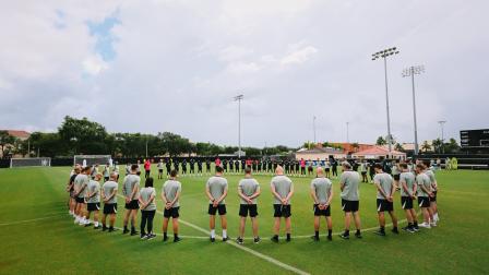 Un entrenamiento del Chelsea previo al partido contra el Palmeiras en el Mundial de Clubes en Estados Unidos.