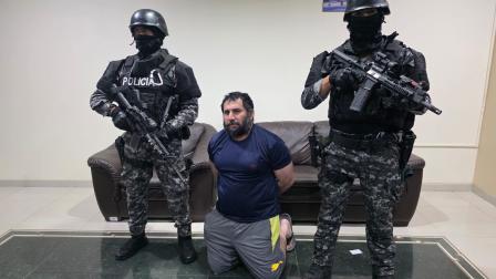 La Policía Nacional del Ecuador, en coordinación con el Bloque de Seguridad, capturó a Adolfo Macías Villamar, alias “Fito”, cabecilla del grupo armado organizado Los Choneros.