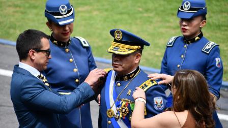 El general Pablo Dávila asumió oficialmente como Comandante General de la Policía Nacional de Ecuador.