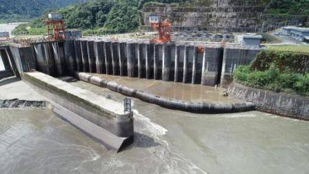 Así luce la hidroeléctrica Coca Codo Sinclair en Ecuador.