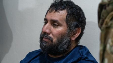 José Adolfo Macías Villamar, alias 'Fito', a su llegada a la cárcel La Roca.