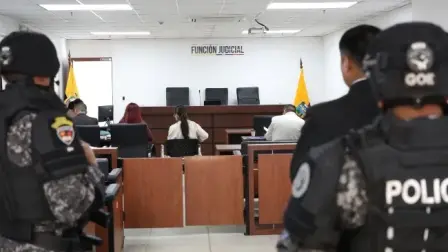 La audiencia de juicio del caso Eclipse se desarrolló en el Complejo Judicial Norte, en Quito