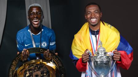 Moisés Caicedo y Willian Pacho se consagraron en el fútbol internacional en 2025.