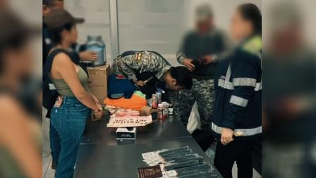 El personal de control aduanero encontró alimentadoras de armas en una maleta en el aeropuerto de Manta.