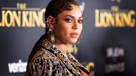 Fotografía de archivo de Beyoncé durante el estreno de 'El rey León'.