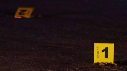 La Policía Nacional acordonó la escena del crimen mientras se recolectaban evidencias.