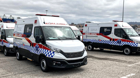 Ambulancias, vehículos institucionales y unidades móviles continúan atendiendo sin interrupciones en Distrito Pascuales dijo el MSP.