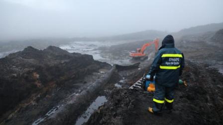 La temperatura en el sector de La Mica, en el páramo del Antisana, desciende a niveles bajo cero, según el Municipio de Quito.