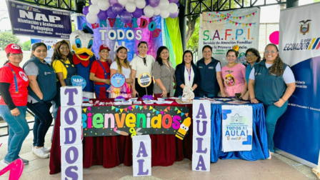 La estrategia “Todos Al Aula” se implementó en todos los cantones del Ecuador.