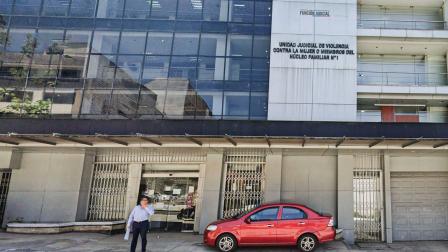 La audiencia contra el legislador Santiago Díaz se desarrolla en Unidad Judicial de Violencia contra la Mujer y la Familia