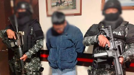 Capturado Carlos Alexander E., cabecilla de Los Lobos en CuencaPolicía Nacional