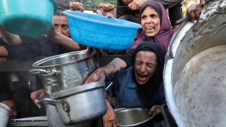 Un centenar de Oenegés advierte una "hambruna masiva" que se propaga en la Franja de Gaza
