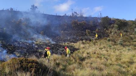 Inamhi alerta riesgo de incendios en la época seca y recomienda tomas previsiones.