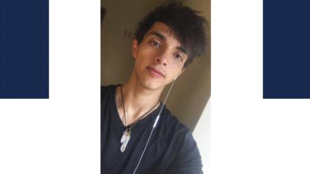 Los familiares de Zavae Isaac Noboa difundieron la foto del joven a través de redes sociales para buscarlo