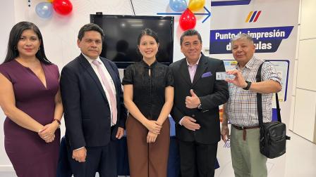 Ecuador implementó un punto de impresión de cédulas en Madrid, que beneficiará a la comunidad de ecuatorianos que reside en Europa.