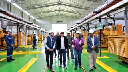 La central termoeléctrica El Descanso II se encuentra en Azogues, Cañar.
