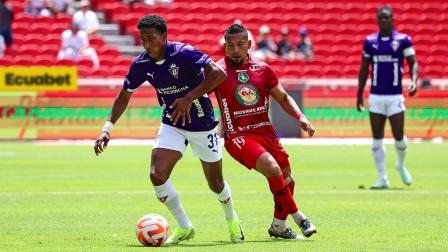 Campeonato Nacional de fútbol Liga Pro 2025. Partido entre Liga De Quito LDUQ vs Mushuc Runa, jugado en el estadio Rodrigo Paz Delgado.Foto: Patricio Terán / API