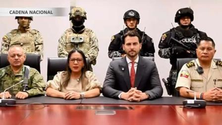 Ministra de Gobierno y Presidente de la Asamblea Nacional reaccionan a decisión de la Corte Constitucional en Ecuador