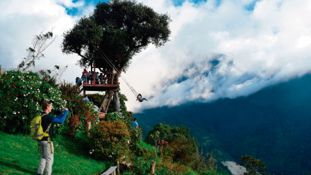 Las actividades turísticas en Ecuador son un sustento importante de la economía del país.