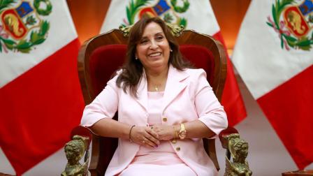 Dina Boluarte, mandó un mensaje de calma a la población de su país.