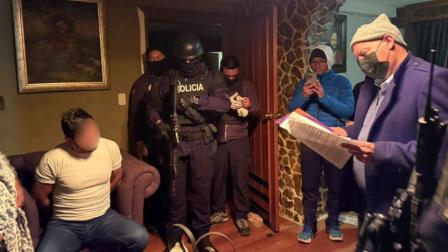 Alcalde de Pujilí es detenido por la Policía Nacional en el caso Ornato Municipal, 7 de agosto de 2025.