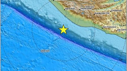 Un sismo de 5.9 sacudió la frontera entre Guatemala y México. 9 de agosto del 2025