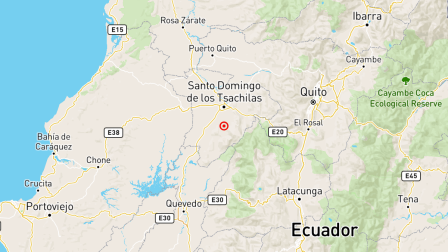 Un movimiento telúrico sacudió a Ecuador este jueves 14 de agosto del 2025, según el Instituto Geofísico