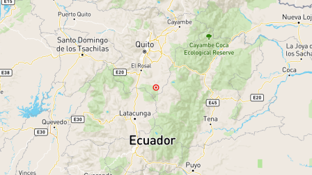 El Instituto Geofísico reportó un nuevo sismo en Machachi la tarde este sábado 16 de agosto.