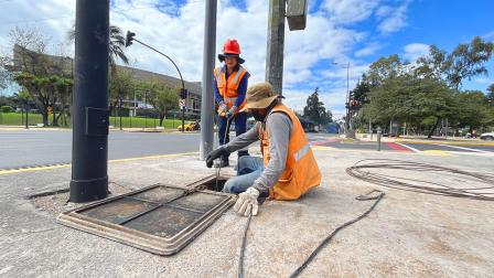 Cierres viales por trabajos para soterramiento de cables en La Pradera