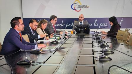 El Pleno de la Judicatura se reunió, este jueves 21 de agosto para adoptar una resolución sobre el juez que benefició a Pablo Muentes.