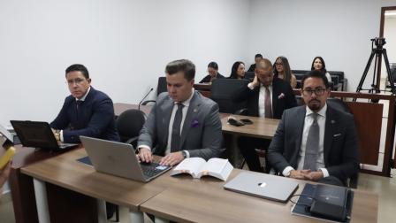 Audiencia de formulación de cargos en contra de José Serrano, Xavier Jordan, Daniel Salcedo, Ronny Aleaga, por el asesinato del excandidato presidencial Fernando Villavicencio.