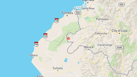 Un sismo de 4.4. sacudió la provincia de loja el 26 de agosto del 2025.