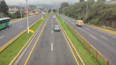 Siniestro de Tránsito en la Autopista General Rumiñahui este 27 de agosto del 2025.