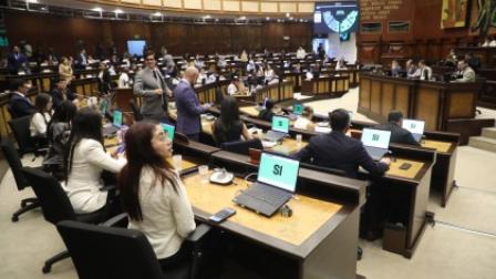 El Pleno de la Asamblea aprobó, este miércoles 27 de agosto del 2025, la terminación de la vigencia del Estatuto Migratorio entre el Ecuador y Venezuela